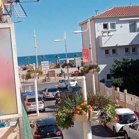 Apartment Sejour T3 Vue Sur Mer - 50m Centre Et Mer Valras-Plage